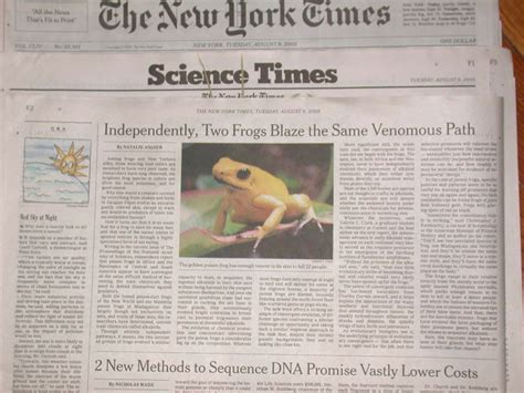 ny times science news